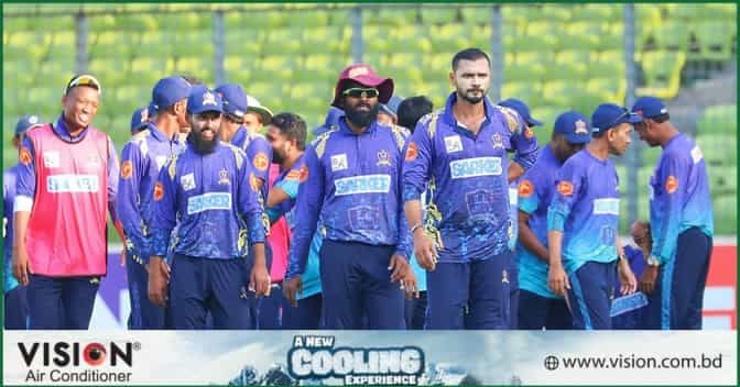 উমরের সেঞ্চুরিকে ম্লান করে রূপগঞ্জের ১ রানের শ্বাসরূদ্ধকর জয়  